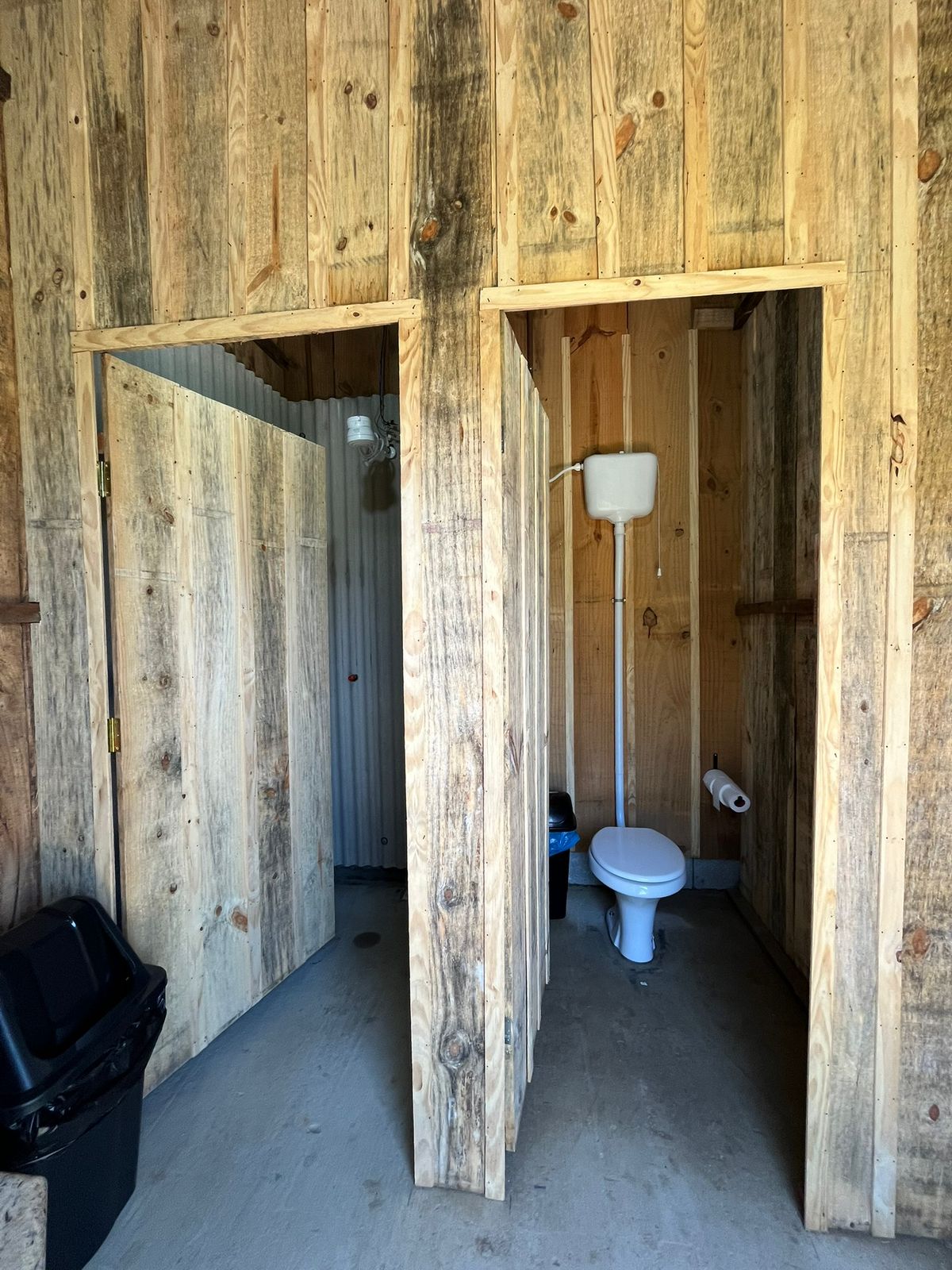 Detalhes do espaço para acampar